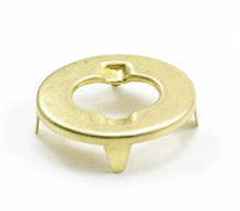 Load image into Gallery viewer, Turnbutton Eyelets and Washers - Gilt Brass
