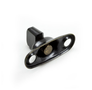 6mm Turnbuttons with Screws - MILITARY BLACK