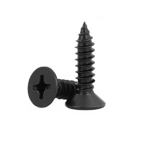 6mm Turnbuttons with Screws - MILITARY BLACK